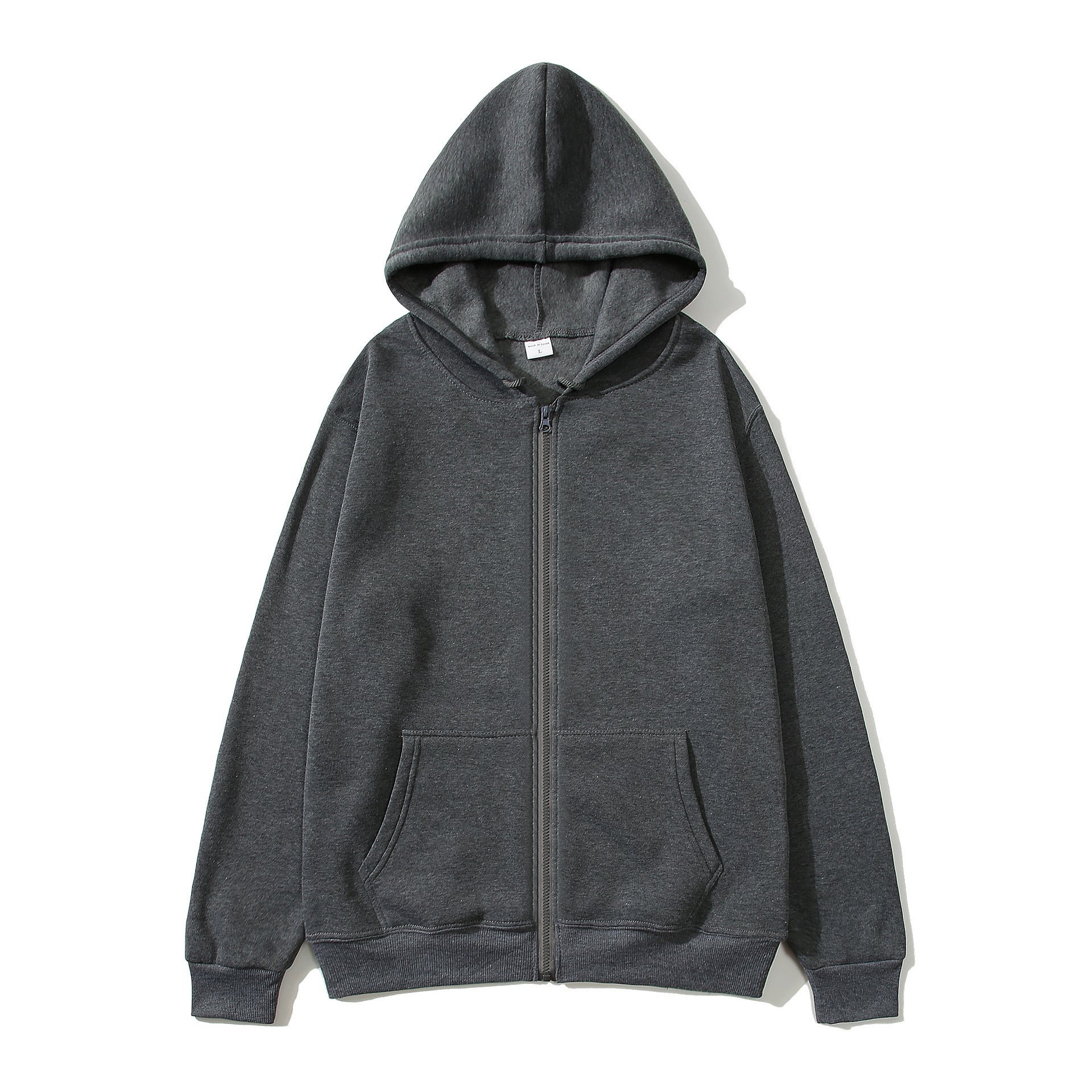 Zipper Cardigan Hoodie For Both Men And Women